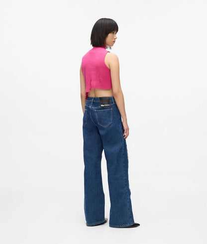 Jeans Karl Lagerfeld Jeans con dettagli trasparenti donna