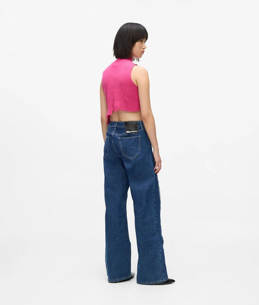 Jeans Karl Lagerfeld Jeans con dettagli trasparenti donna