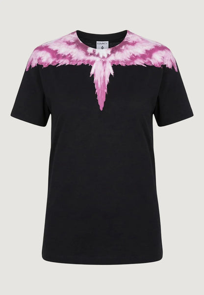 T-Shirt Marcelo Burlon "Icon Wings Multicolor" donna