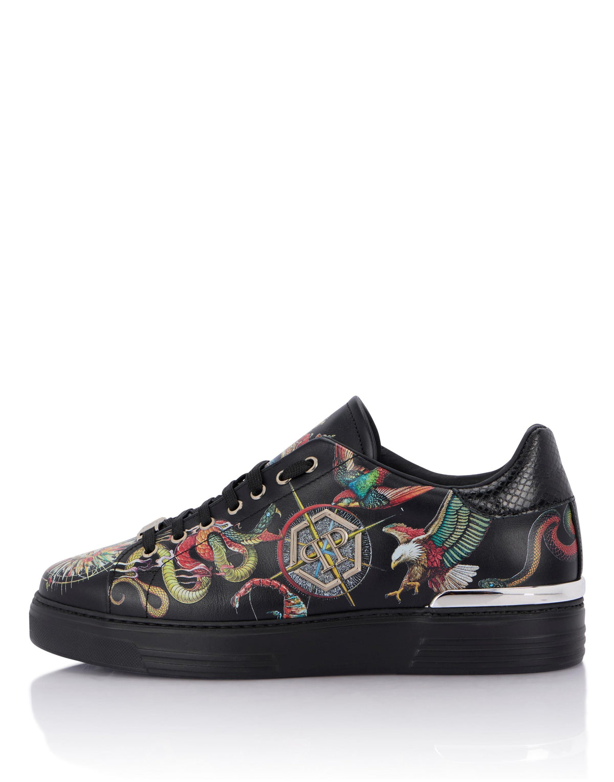 Sneakers Philipp Plein printed low-top stampata allover uomo