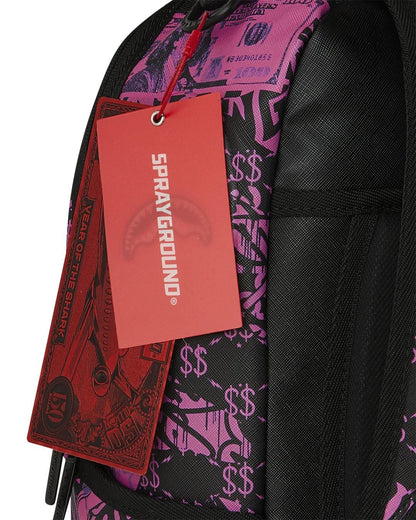 Zaino Sprayground fucsia "ORGANZA SHARK BACKPACK"