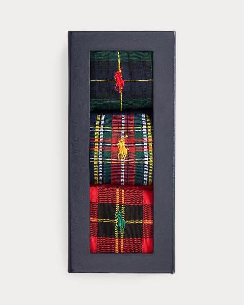 Calze Polo Ralph Lauren tri-pack multicolor