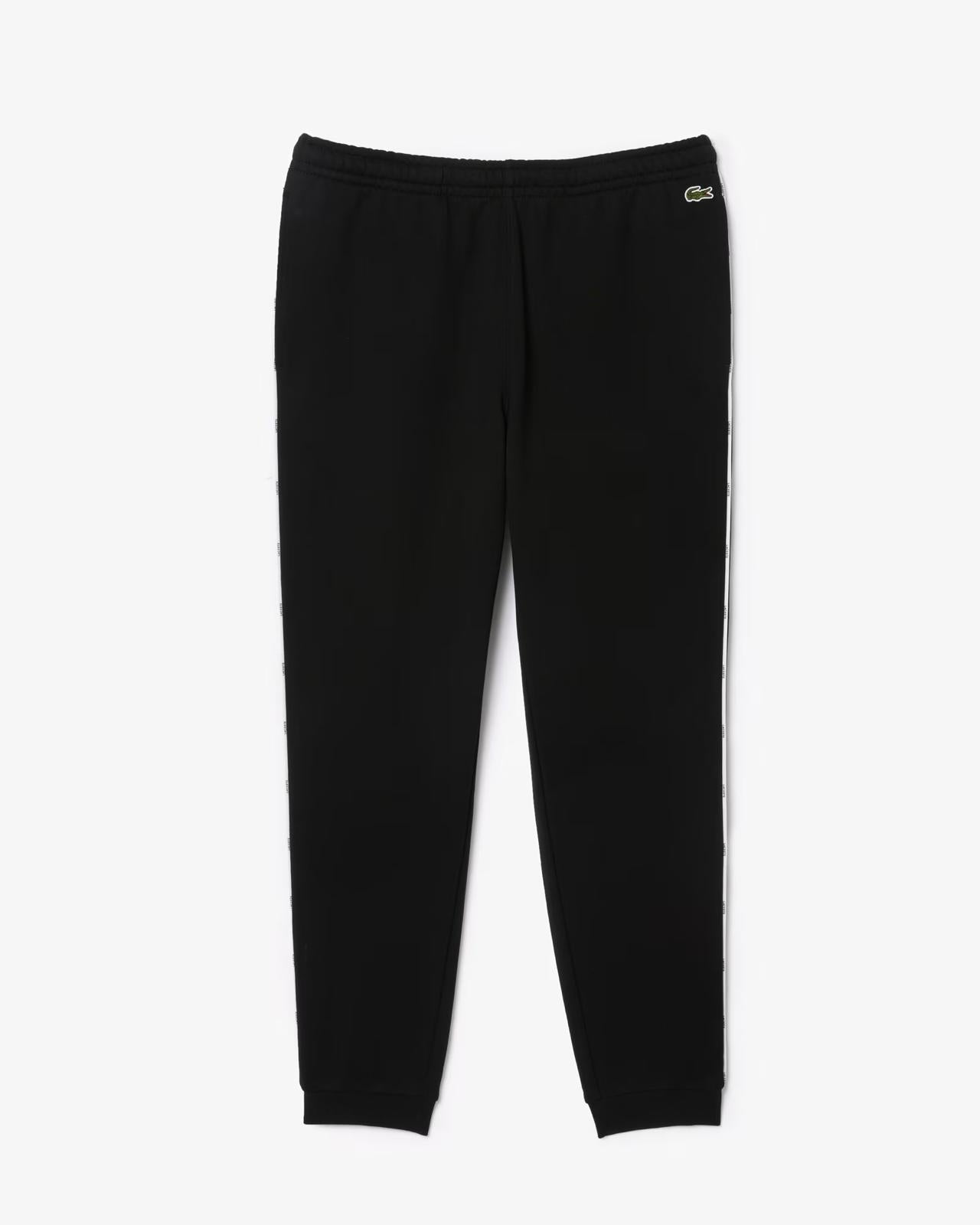 Pantalone Lacoste con logo firmato lungo la gamba uomo