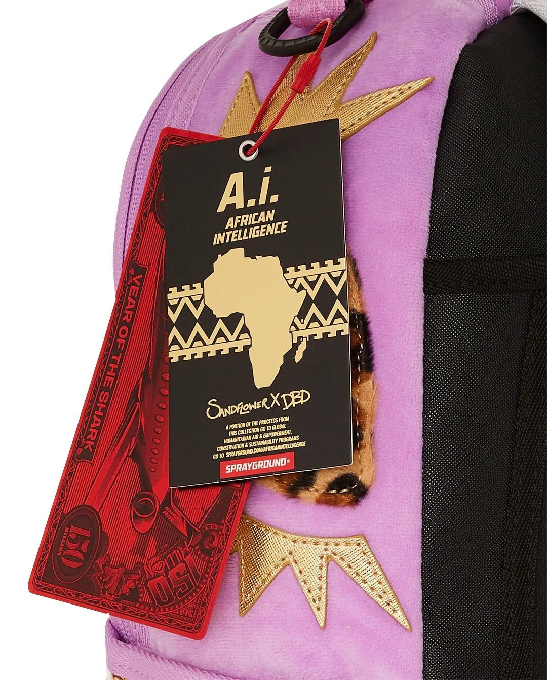 Zaino Sprayground rosa Pink safari dlxsv backpack