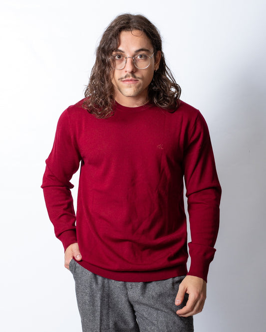 Maglia Calvin Klein classic fit in lana uomo