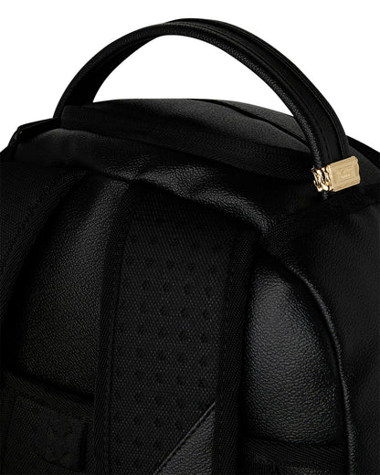 Zaino Sprayground nero GOLD DRIP LOGO DLXSV BACKPACK 