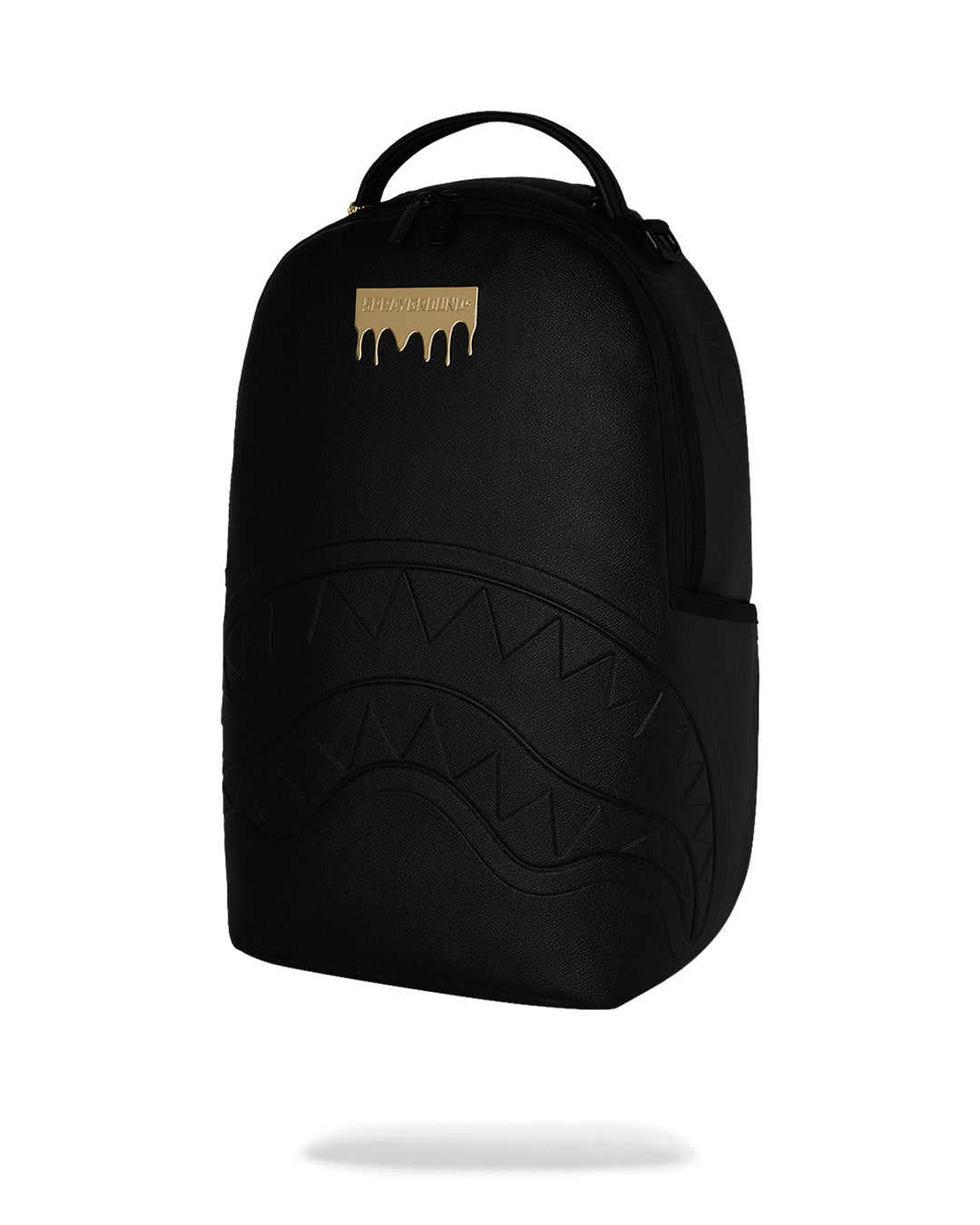 Zaino Sprayground nero GOLD DRIP LOGO DLXSV BACKPACK 