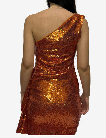 Abito Silvian Heach monospalla con paillettes donna