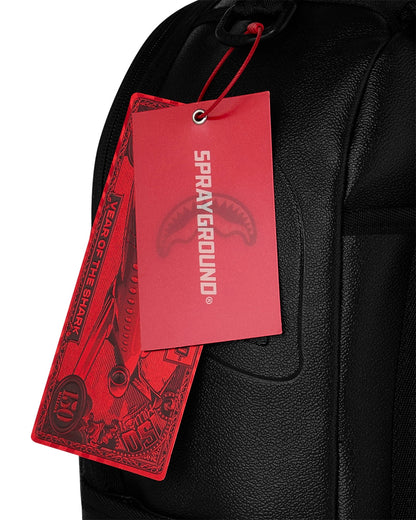 Zaino Sprayground nero GOLD DRIP LOGO DLXSV BACKPACK 