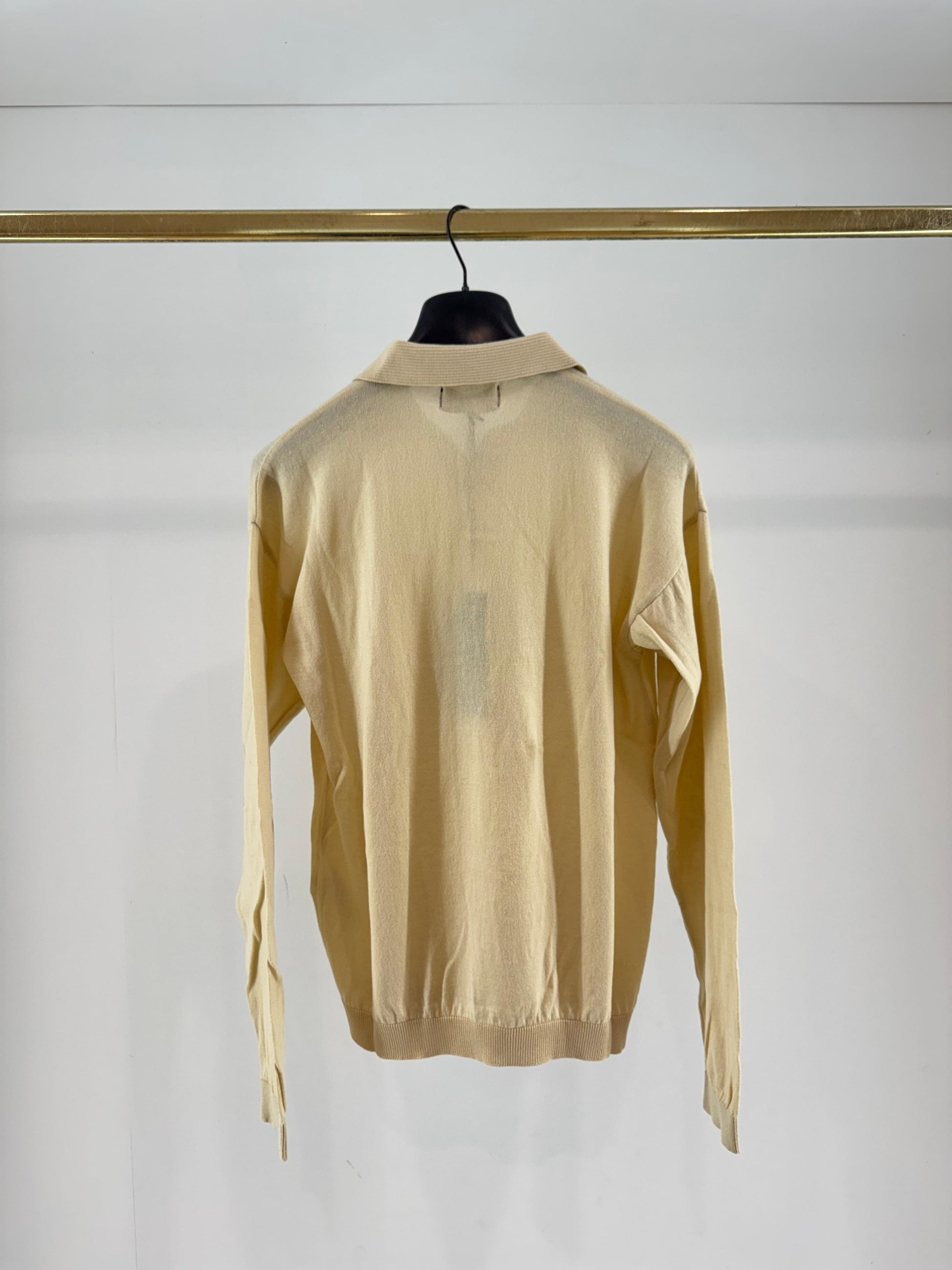 Maglia Gaelle polo con logo jacquard uomo