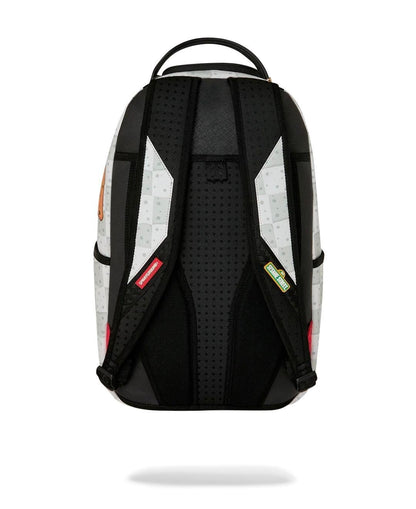 Zaino Sprayground bianco SESAME STREET COOKIE MONSTER SHARK BACKPACK