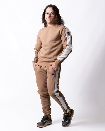 Pantalone Colmar color block in felpa uomo