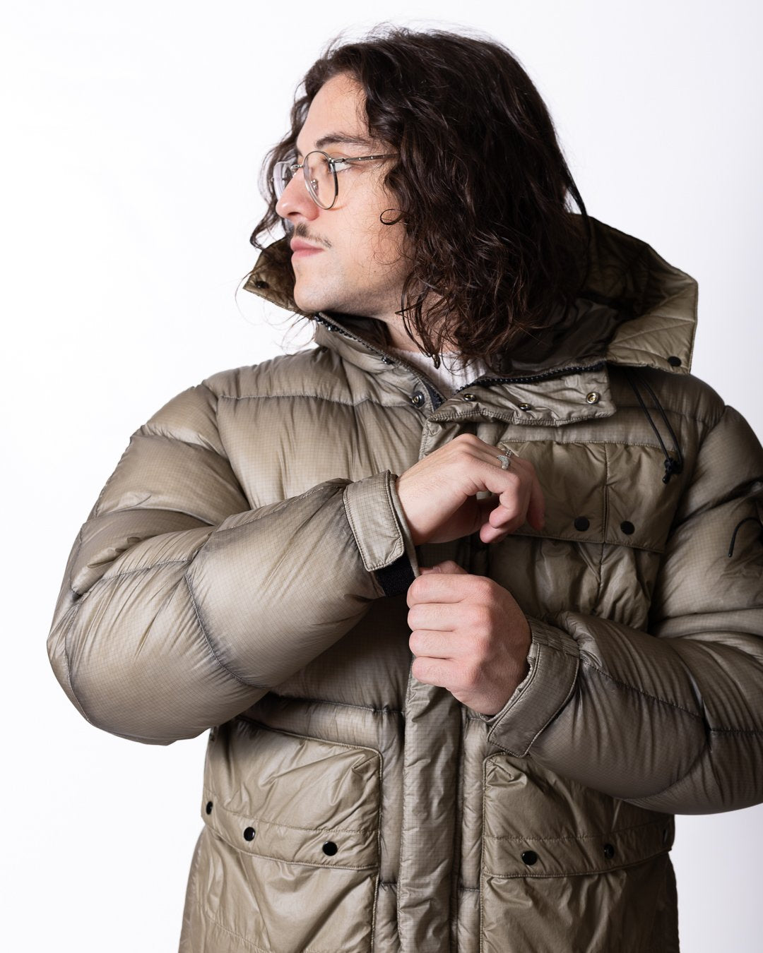 Giubbotto C.P. Company D.D. Shell Down Jacket con tasche