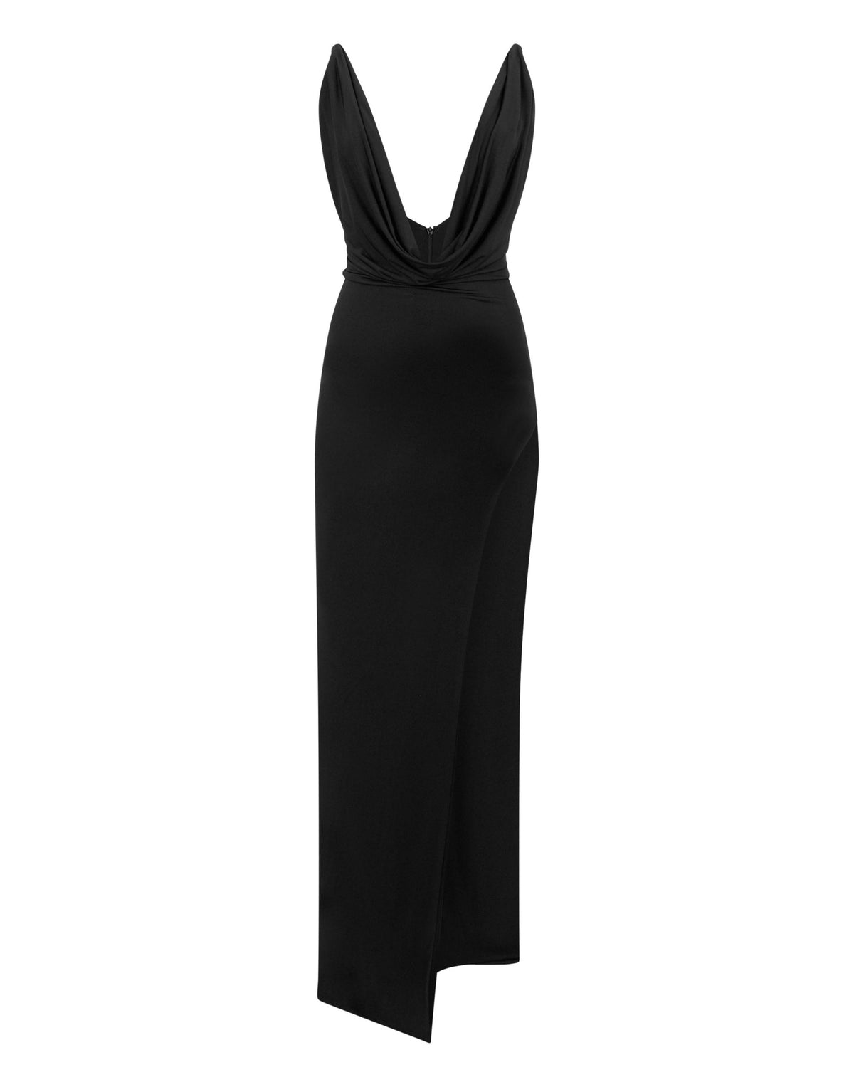 Abito Philipp Plein "Long Dress Signature" con dettaglio gioiello