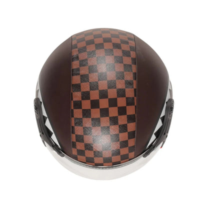 Casco Sprayground x Acerbis marrone open face 