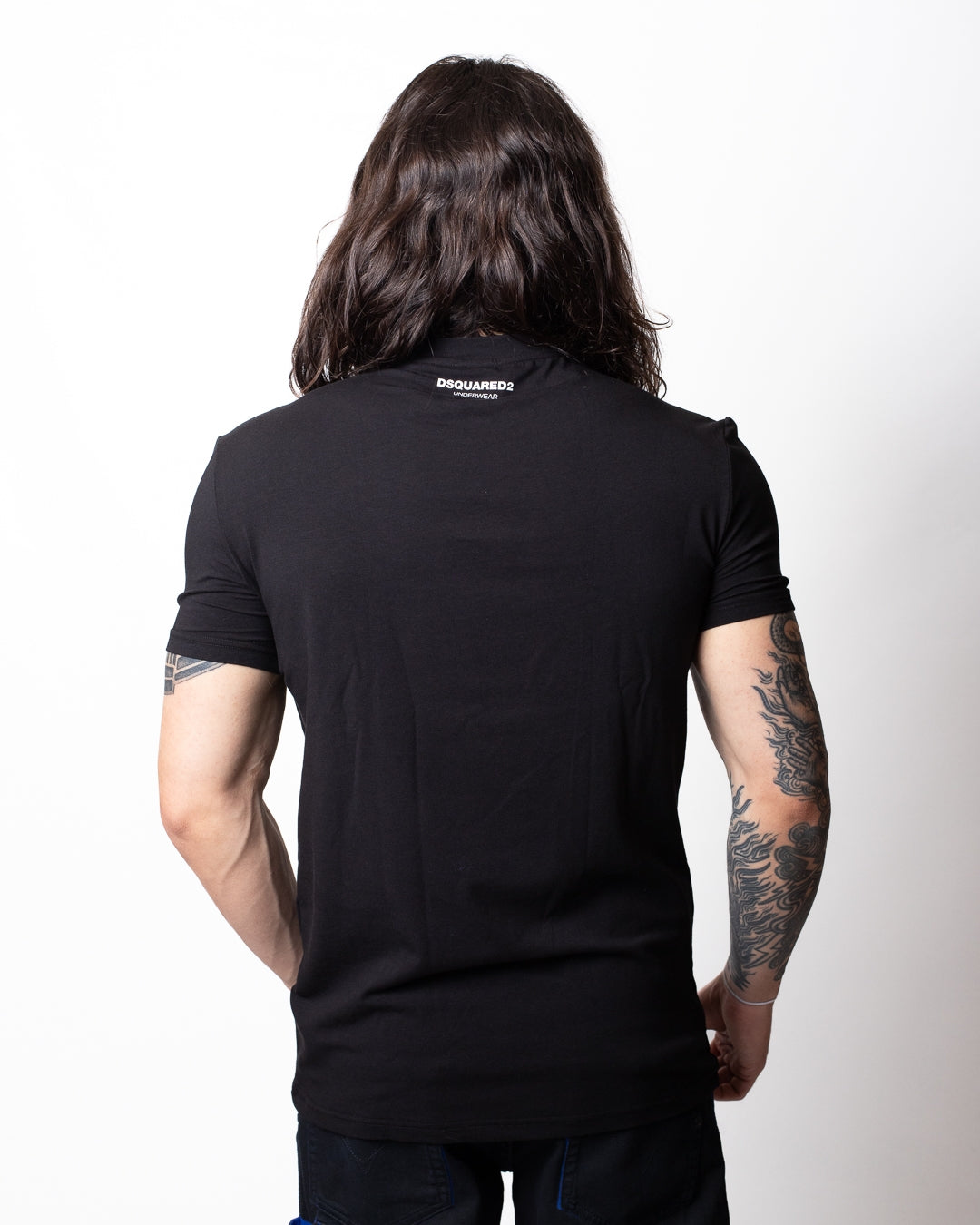 T-Shirt Dsquared2 con etichetta logata uomo