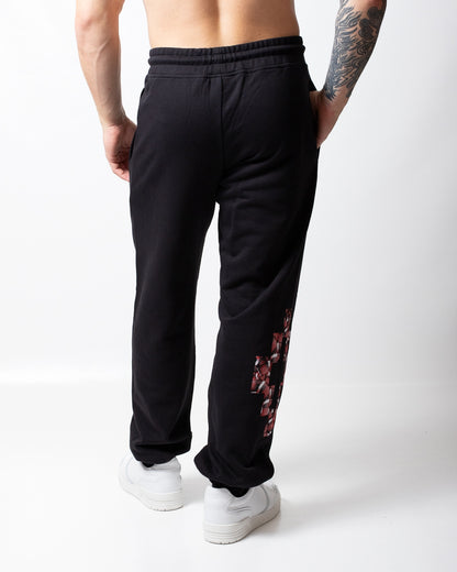 Pantalone Marcelo Burlon in felpa "Snake" uomo