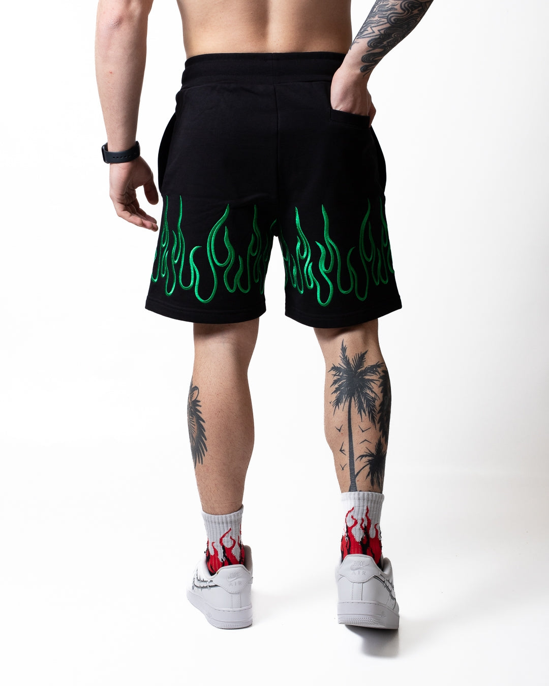 Bermuda Vision of Super "Green Flames" uomo