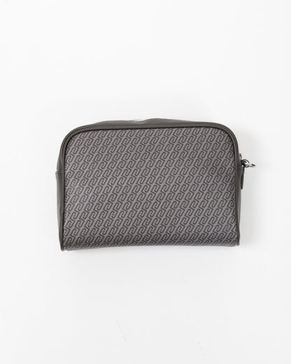 Pochette Liu Jo in pelle con logo monogram