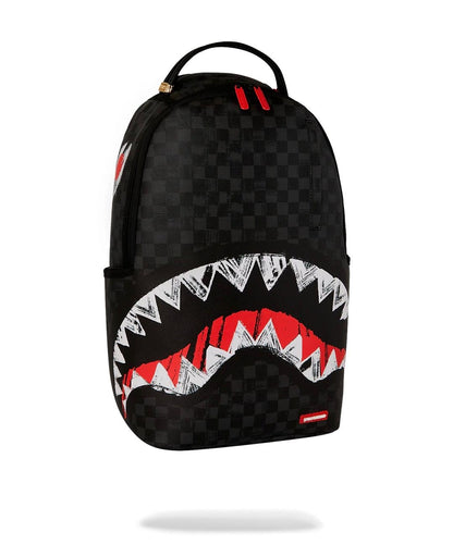 Zaino Sprayground nero "SCRIBBLE SHARK BACKPACK" dlxsv backpack