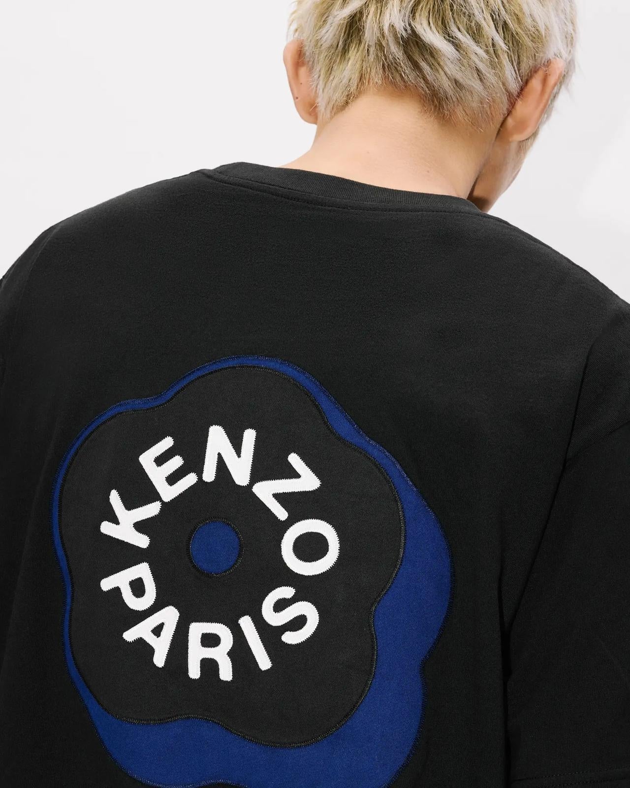 T-Shirt Kenzo con patch "Boke Flower 2.0" uomo