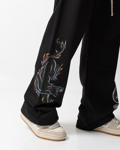 Pantalone Comme des Fuckdown in felpa con stampe uomo