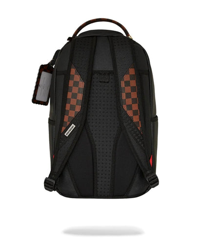 Zaino Sprayground nero dose of check deux backpack