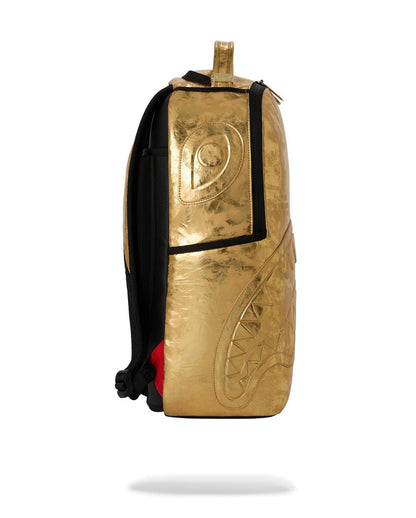 Zaino Sprayground oro GOLD WEATHERED BACKPACK