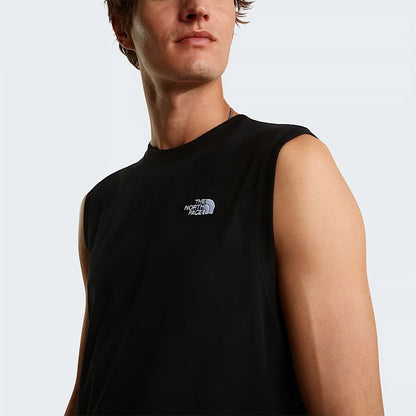 Canotta The North Face regular con ricamo uomo