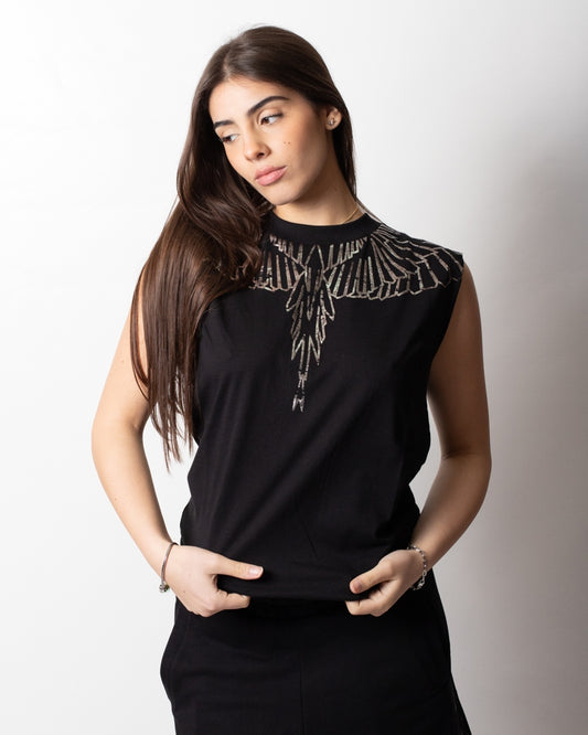 Canotta Marcelo Burlon "Icon Wings" donna
