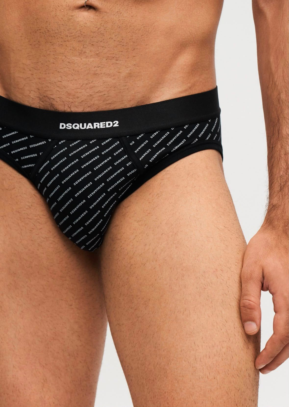 T-Shirt e Boxer Dsquared2 con logo all-over uomo