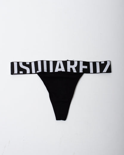 Perizoma Dsquared2 con fascia elastica logata donna