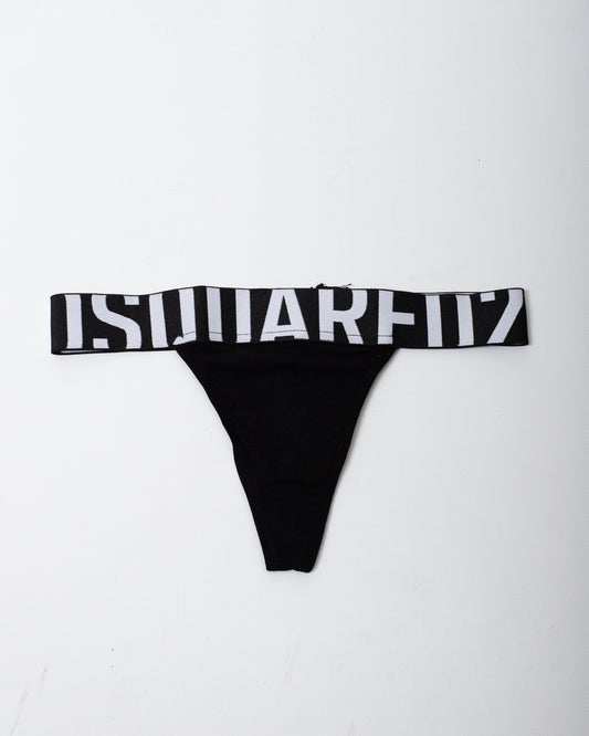 Perizoma Dsquared2 con fascia elastica logata donna