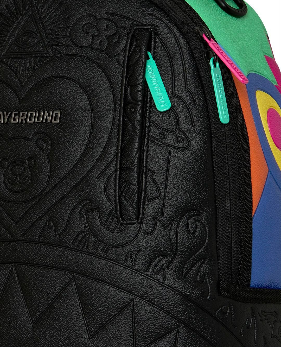Zaino Sprayground nero INTERESTIING IDEA BACKPACK