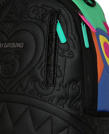 Zaino Sprayground nero INTERESTIING IDEA BACKPACK