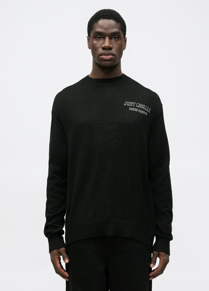 Maglia Just Cavalli girocollo "Fired Earth" uomo