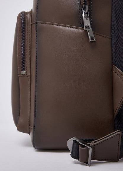 Zaino Liu Jo in pelle con logo in metallo