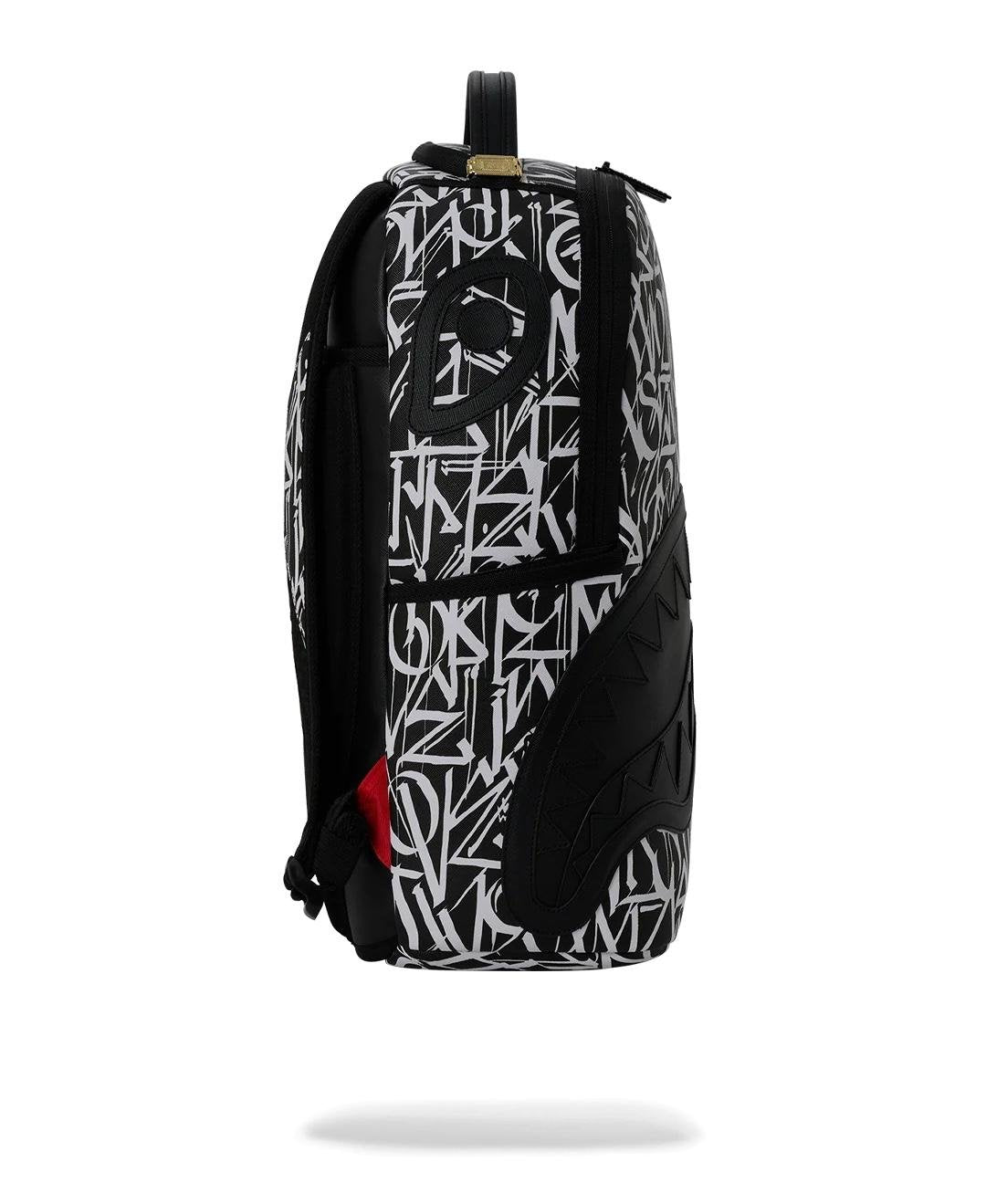Zaino Sprayground nero WYNWOOD WALLS DEFER BACKPACK