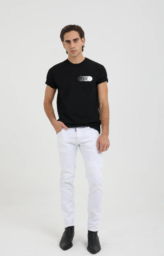 Jeans G2Firenze slim "Bull White" uomo