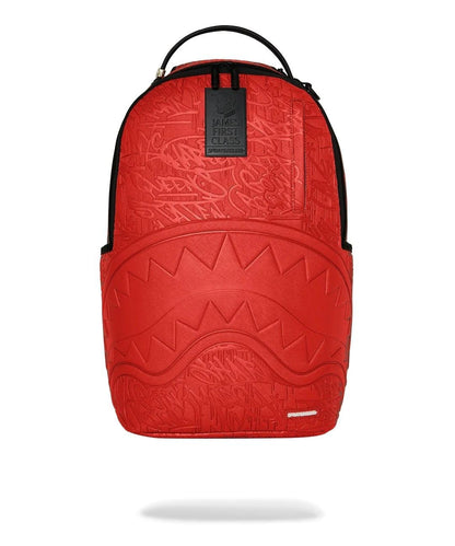 Zaino Sprayground rosso JAMES FIRST CLASS RED BACKPACK