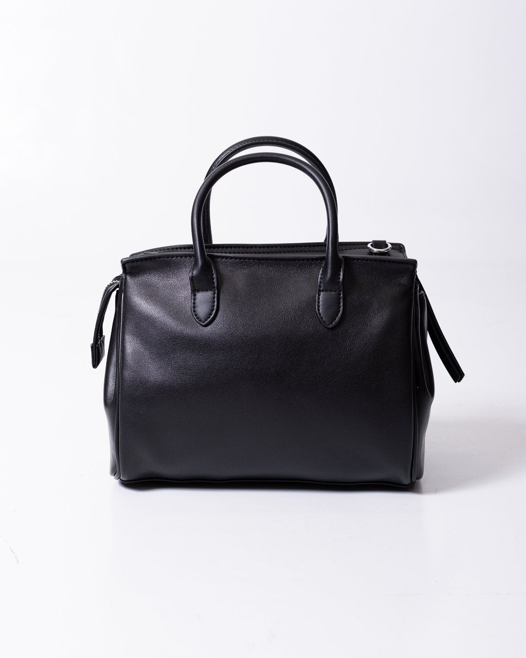 Borsa Just Cavalli in eco pelle con dettagli argento e logo