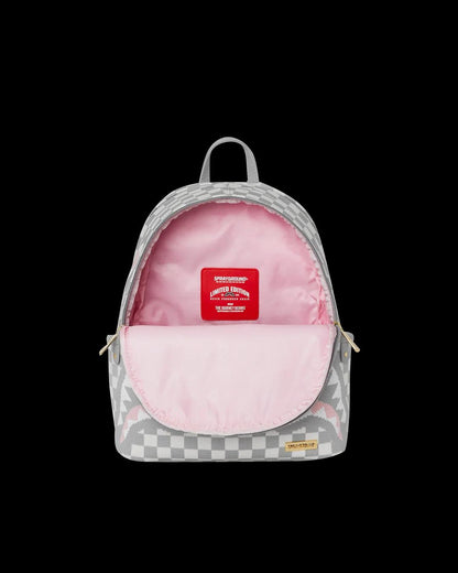 Zainetto Sprayground bianco Knit sharks in paris in cream savage backpack
