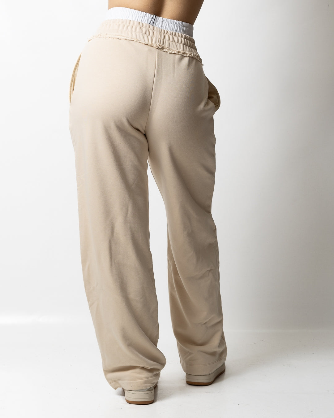 Pantalone Comme des Fuckdown in felpa con doppia fascia donna