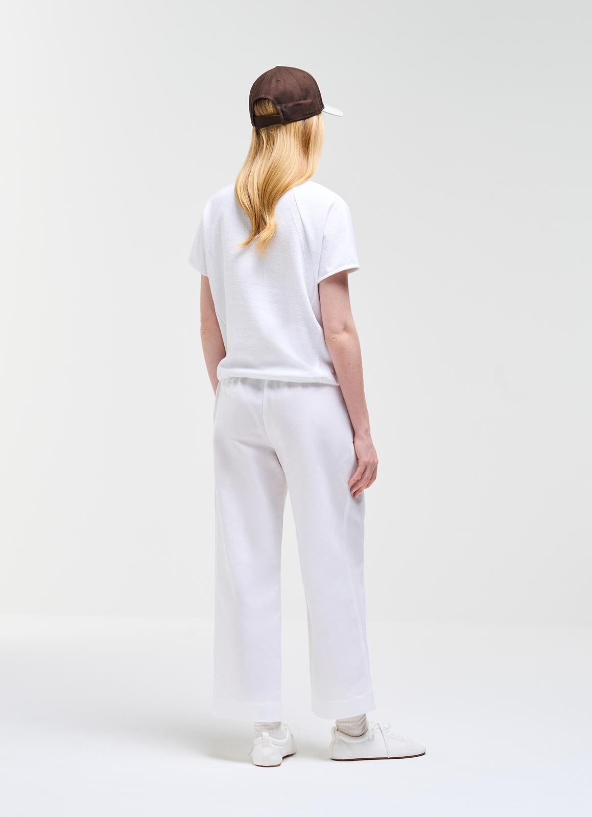T-Shirt Colmar in tessuto jacquard donna