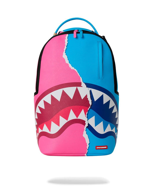 Zaino Sprayground blu/fucsia SHARK CENTRAL COTTON CANDY BACKPACK