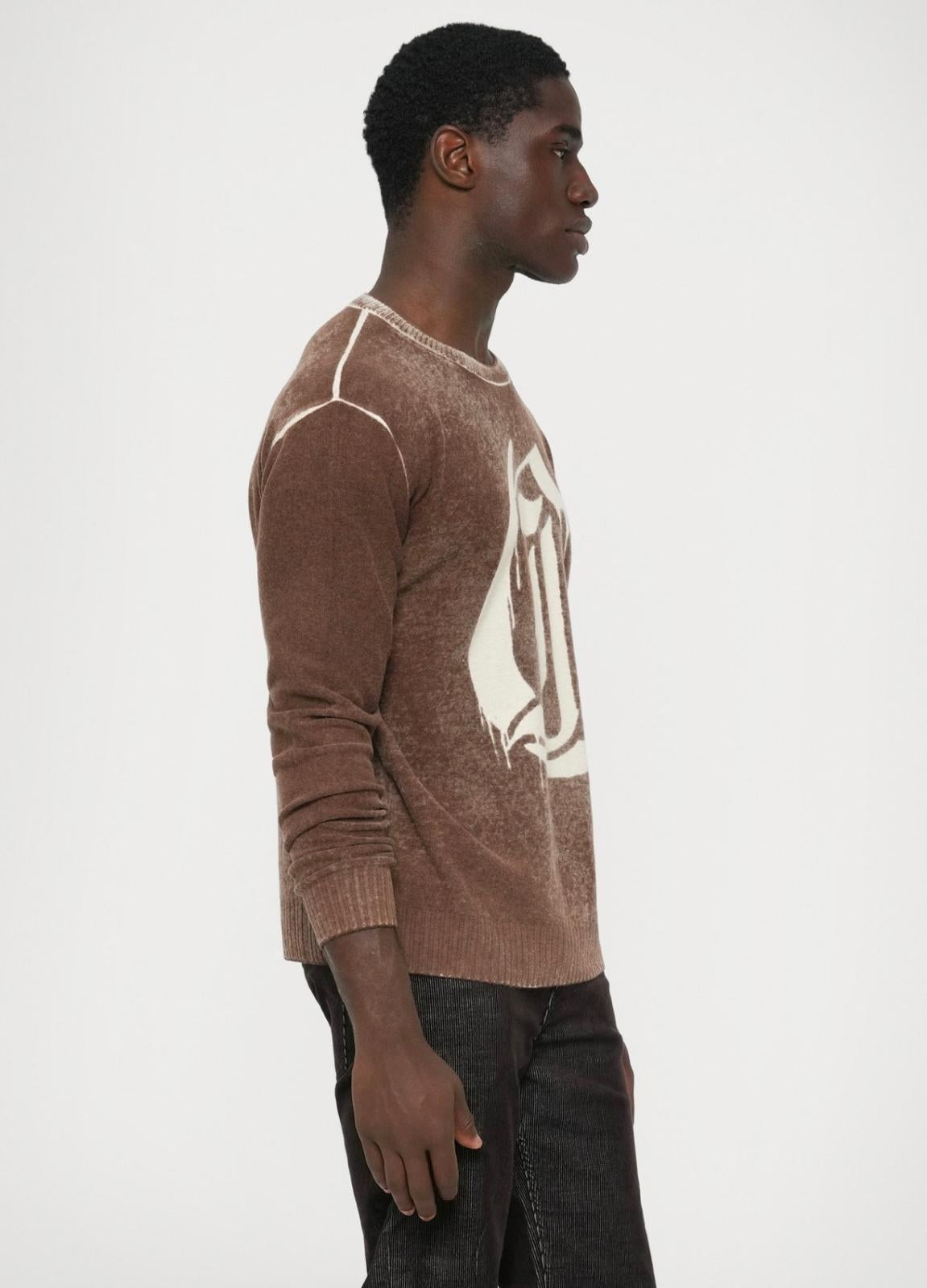 Maglia Just Cavalli girocollo "Reserve Print" uomo