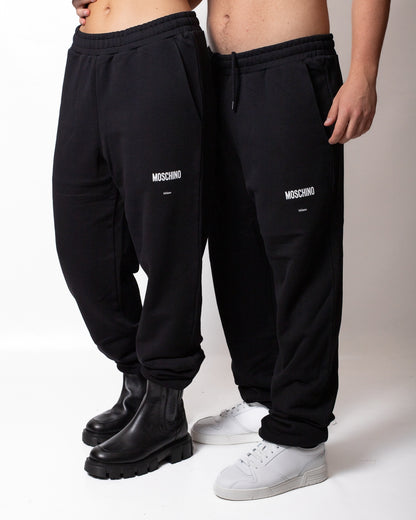 Pantalone Moschino in felpa con logo basic