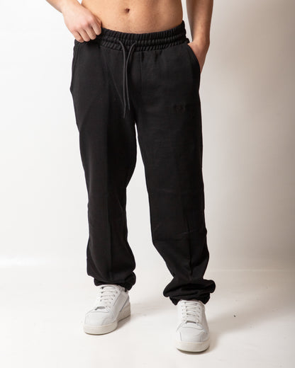 Pantalone Richmond X in felpa con logo in spugna uomo