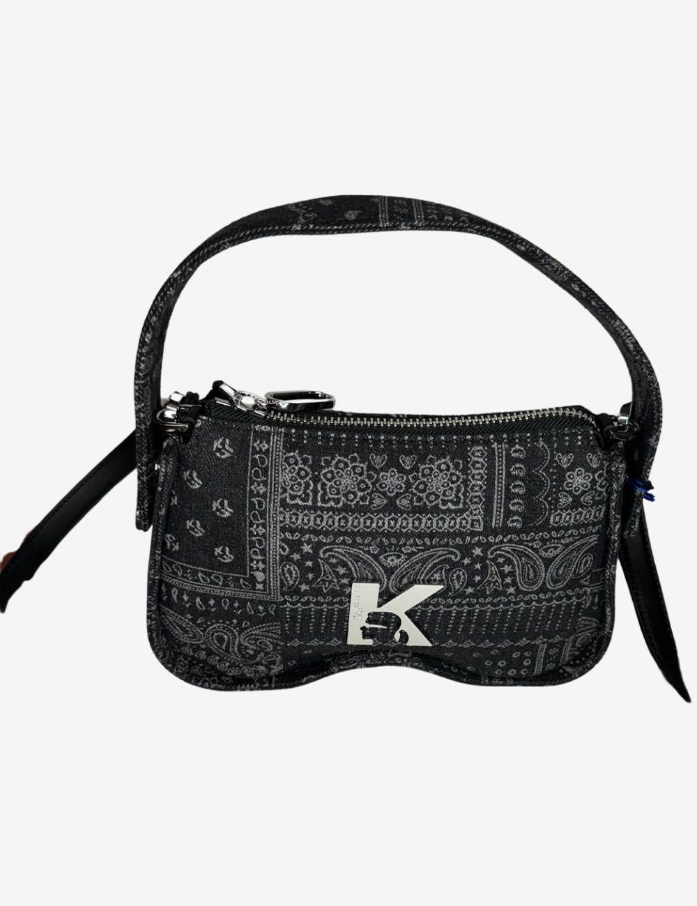 Borsa Karl Lagerfeld Jeans "Sunglasses" con grafica bandana donna