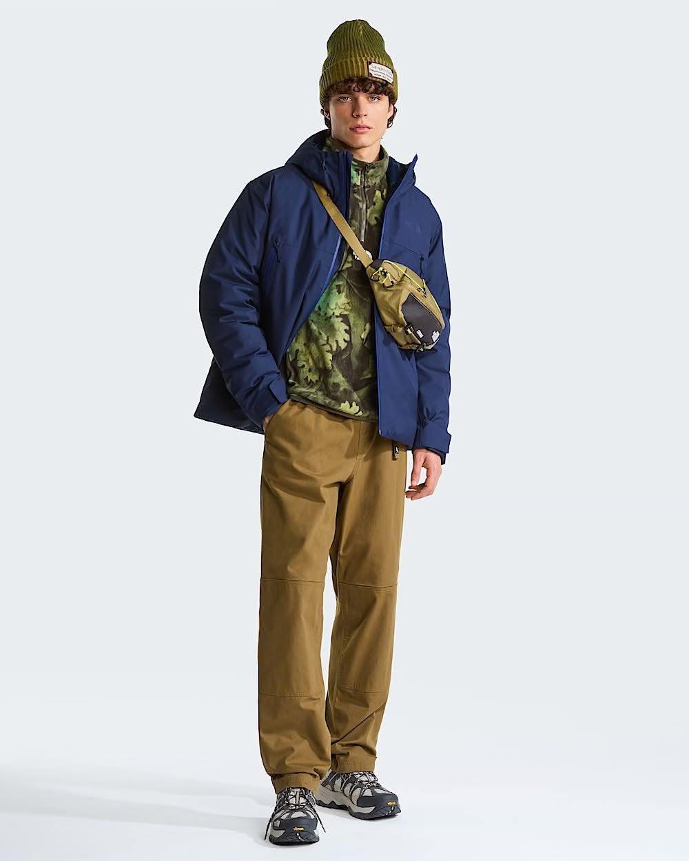 Giubbotto The North Face "Mountain Range" con cappuccio uomo